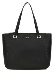Guess Shopper bag w kolorze czarnym - 48 x 32 x 16 cm rozmiar: onesize. Czarne shopper bag Guess, z aplikacjami, z materiału, na ramię, bez dodatków. Za 513.99 zł.