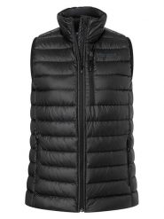 Marmot Kamizelka pikowana "Highlander" w kolorze czarnym rozmiar: L. Czarne kamizelki damskie Marmot, l, bez wzorów, bez kaptura. Za 393.68 zł.