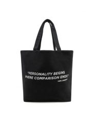 KARL LAGERFELD Torebka A1W50047 Czarny. Czarne torebki klasyczne damskie KARL LAGERFELD, z materiału, bez dodatków. Za 209.99 zł.