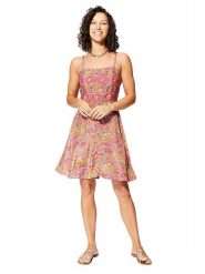 Ipanima Sukienka w kolorze jasnoróżowym ze wzorem rozmiar: 34-40. Różowe sukienki damskie Ipanima, bez wzorów, bez ramiączek. Za 56.99 zł.