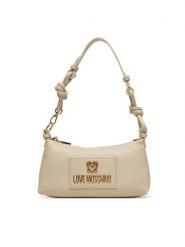 LOVE MOSCHINO Torebka JC4241PP0OKC0110 Kremowy. Białe torebki klasyczne damskie Love Moschino, ze skóry, bez dodatków. Za 709.99 zł.