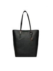 MICHAEL Michael Kors Torebka Quinn 30S5GQNT3L Czarny. Czarne shopper bag MICHAEL Michael Kors, bez wzorów, ze skóry, bez dodatków. Za 679.99 zł.