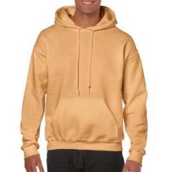 Bluza Z Kapturem Dla Dorosłych Unisex Heavy Blend. Czerwone bluzy damskie GILDAN, m, bez wzorów, z bawełny, z kapturem. Za 177.99 zł.