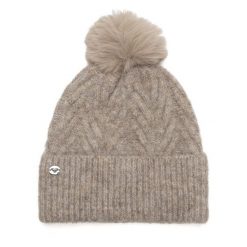 Czapka Roxy. Brązowe czapki damskie Roxy, na zimę, bez wzorów. Za 59.99 zł.