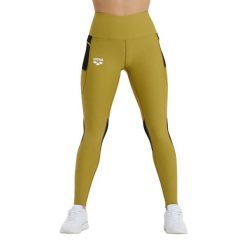 Damskie legginsy Arena Team Panel. Zielone legginsy damskie Arena, s, bez wzorów, ze skóry. Za 243.50 zł.