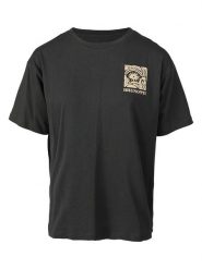 Brunotti Koszulka "Seaya-Swirl" w kolorze antracytowym rozmiar: L. Czarne bluzki damskie Brunotti, l, bez wzorów, z bawełny, bez kołnierzyka, bez ramiączek. Za 56.99 zł.