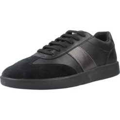 Buty GEOX D MELEDA Czarny. Czarne obuwie trekkingowe damskie Geox, z tkaniny, bez zapięcia. Za 293.99 zł.