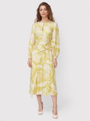 Ted Baker Sukienka koktajlowa Saraiy 261810 Żółty Regular Fit. Żółte sukienki damskie Ted Baker, bez wzorów, z wiskozy, wizytowe, bez ramiączek. Za 1,149.00 zł.