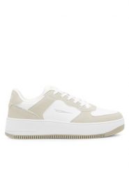 Sprandi Sneakersy ESENTIAL II WP07-1234 Biały. Białe obuwie sportowe damskie Sprandi, ze skóry, bez zapięcia. Za 139.99 zł.