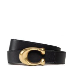 Pasek Damski Coach. Czarne paski damskie Coach, bez wzorów. Za 679.99 zł.