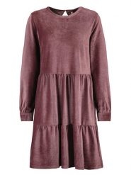 Stitch & Soul Sukienka w kolorze fiołkowym rozmiar: M/L. Różowe sukienki damskie Stitch & Soul, bez wzorów, prążkowane, bez ramiączek. Za 74.99 zł.