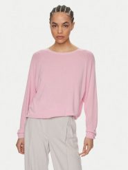 Kontatto Sweter 3M2020C Różowy Relaxed Fit. Czerwone swetry klasyczne damskie Kontatto, m, z wiskozy, bez kołnierzyka. Za 389.99 zł.