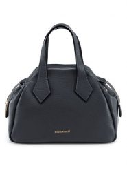 Mia Tomazzi Skórzana torebka "Omenoni" w kolorze czarnym - 28 x 21 x 13 cm rozmiar: onesize. Czarne torebki klasyczne damskie Mia Tomazzi, z materiału, przez ramię, bez dodatków. Za 274.99 zł.