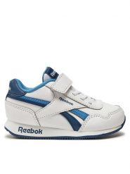 Reebok Sneakersy Royal Cl Jog 3.0 1V GW5280 Biały. Białe buty sportowe chłopięce Reebok, ze skóry, bez zapięcia. Za 99.99 zł.