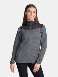 Kilpi Kurtka polarowa "Tanali" w kolorze szarym rozmiar: 44. Szare kurtki damskie Kilpi, bez wzorów, z polaru, bez kaptura. Za 174.84 zł.