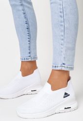 Białe Buty Sportowe Artista. Białe obuwie sportowe casual damskie Born2be. Za 44.99 zł.