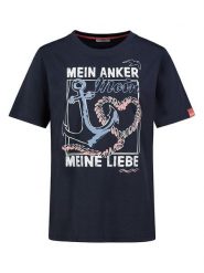 Eight2Nine Koszulka w kolorze granatowym rozmiar: M. Niebieskie koszulki damskie Eight2Nine, m, bez wzorów, z bawełny, bez kołnierzyka, bez ramiączek. Za 43.99 zł.