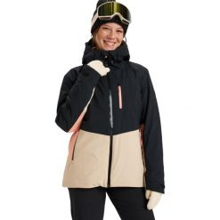 Kurtka śnieżna dla Kobiety PEAKSIDE Czarny. Białe kurtki sportowe damskie Roxy, na zimę, bez wzorów, bez kaptura. Za 1,099.00 zł.