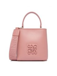 Nine West Torebka CEO-Verona-LDA8887 Różowy. Czerwone torebki klasyczne damskie Nine West, z materiału, bez dodatków. Za 179.99 zł.