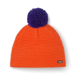 Czapka Eisbar Jamie Pompon MÜ. Brązowe czapki damskie Eisbär, bez wzorów, z wełny. Za 229.90 zł.