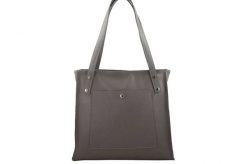 Shopperka szara BARBERINI'S skóra 914-3. Szare shopper bag Barberinis, bez wzorów, ze skóry, na ramię, małe, bez dodatków. Za 289.99 zł.