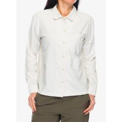 Koszula przeciw komarom damska Royal Robbins Expedition III L/S. Brązowe koszule damskie ROYAL ROBBINS, l, bez wzorów, casualowe, bez kołnierzyka, bez ramiączek. Za 344.99 zł.