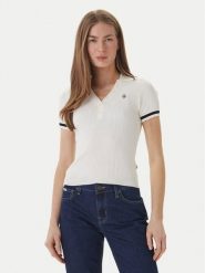 Guess Jeans Sweter W6GRZ1 Z3P32 Écru Slim Fit. Swetry klasyczne damskie Guess Jeans, m, z jeansu, bez kołnierzyka. Za 379.99 zł.