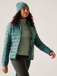 Regatta Kurtka pikowana "Marizion" w kolorze zielonym rozmiar: 40. Zielone kurtki damskie Regatta, bez wzorów, bez kaptura. Za 187.07 zł.