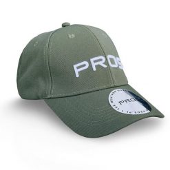 Czapka z daszkiem PROS. Zielone czapki z daszkiem damskie PROS, bez wzorów. Za 119.00 zł.