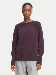 Marella Sweter Bella 2623366295 Bordowy Regular Fit. Czerwone swetry klasyczne damskie Marella, l, z wełny, bez kołnierzyka. Za 829.99 zł.