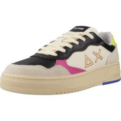 Buty SUN68 BIG BASKET Beżowy. Brązowe obuwie trekkingowe damskie SUN68, ze skóry, bez zapięcia. Za 427.99 zł.