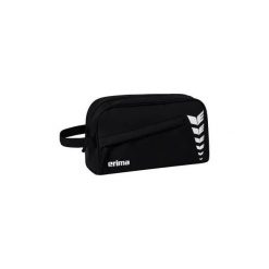Torba na toaletę Erima SIX WINGS. Czarne torby sportowe Erima, bez wzorów, małe. Za 39.99 zł.