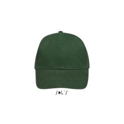 Czapka Sol's Buffalo. Zielone czapki z daszkiem damskie SOL'S, bez wzorów, z bawełny. Za 23.00 zł.