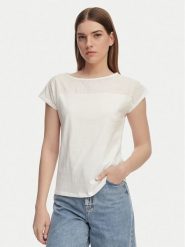 Vero Moda Bluzka Janni 10340707 Biały Regular Fit. Białe bluzki damskie Vero Moda, xl, bez wzorów, z bawełny, bez kołnierzyka, bez ramiączek. Za 109.99 zł.