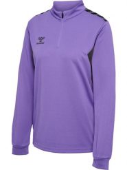 Damska bluza dresowa half zip Hummel Authentic. Szare bluzy damskie Hummel, l, bez wzorów, z dresówki, bez kaptura. Za 181.35 zł.