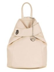 Mia Tomazzi Skórzany plecak w kolorze beżowym - 28 x 35 x 13 cm rozmiar: onesize. Brązowe plecaki Mia Tomazzi, bez wzorów, z materiału. Za 274.99 zł.