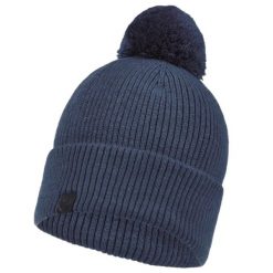 Czapka dla dorosłych Buff Tim Merino Hat Beanie. Niebieskie czapki damskie Buff, na zimę, bez wzorów, z wełny. Za 227.00 zł.