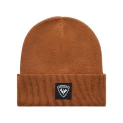 Czapka Rossignol Corporate. Brązowe czapki damskie Rossignol, na zimę, bez wzorów. Za 220.50 zł.