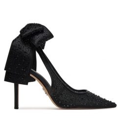 Szpilki Steve Madden. Czarne szpilki damskie Steve Madden, bez wzorów, bez obcasa, na szpilce, bez zapięcia. Za 689.99 zł.