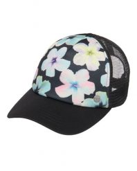 Czapka Trucker dla Kobiety BEAUTIFUL MORNING Czarny. Czarne czapki z daszkiem damskie Roxy, bez wzorów, z materiału. Za 83.99 zł.