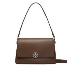 Torebka Tory Burch. Brązowe torebki klasyczne damskie Tory Burch, bez dodatków. Za 2,639.00 zł.