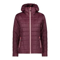 Damska kurtka z kapturem CMP Unlimitech. Brązowe kurtki damskie CMP, s, bez wzorów, z puchu, z kapturem. Za 489.60 zł.