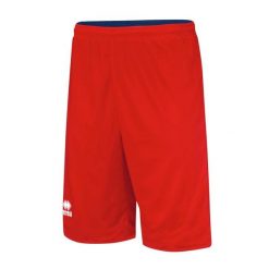 Errea Spodenki Chicago Double Szorty Ad Dorośli. Czerwone spodenki sportowe damskie ERREA, m, bez wzorów, z materiału, z standardowym stanem, na fitness i siłownię. Za 169.90 zł.