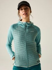 Regatta Kurtka hybrydowa "Andreson Marl" w kolorze turkusowym rozmiar: 46. Niebieskie kurtki sportowe damskie Regatta, bez wzorów, bez kaptura. Za 145.94 zł.