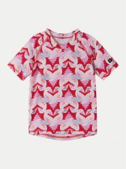 Reima Koszulka do pływania Pulikoi 5200134B Czerwony. Czerwone koszulki i t-shirty dziewczęce Reima, bez wzorów, z syntetyku, bez kołnierzyka, bez ramiączek. Za 69.99 zł.