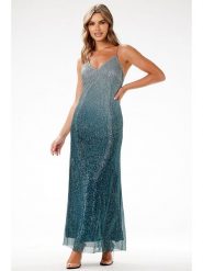 Awama Sukienka w kolorze turkusowym rozmiar: S. Niebieskie sukienki damskie Awama, bez wzorów, bez ramiączek. Za 222.99 zł.