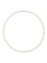 Pearline Naszyjnik z perłami w kolorze białym - dł. 50 cm rozmiar: onesize. Białe naszyjniki damskie Pearline, z perłą, złote. Za 1,565.99 zł.