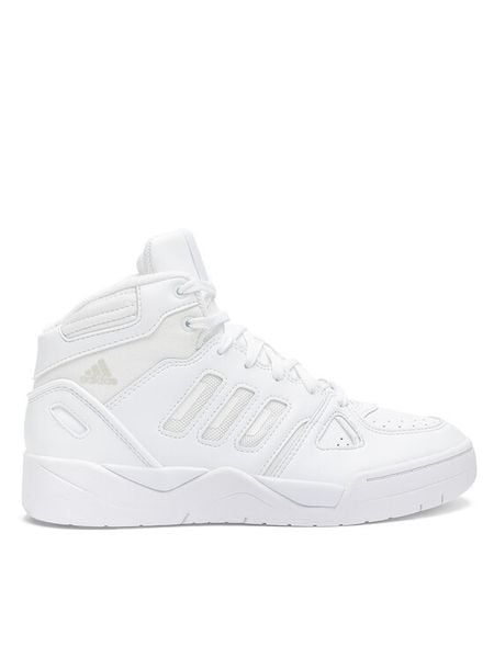 Adidas Sneakersy MIDCITY MID J IH2995 Biały. Białe buty sportowe chłopięce Adidas, z materiału, bez zapięcia. Za 239.99 zł.