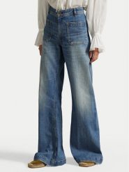 Polo Ralph Lauren Jeansy 211A96155001 Niebieski Regular Fit. Niebieskie jeansy damskie Polo Ralph Lauren. Za 989.99 zł.