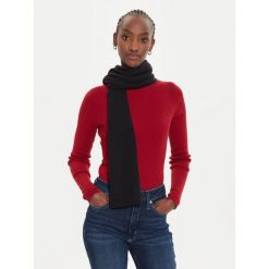 Szalik Calvin Klein. Czarne szaliki damskie Calvin Klein, bez wzorów. Za 299.99 zł.